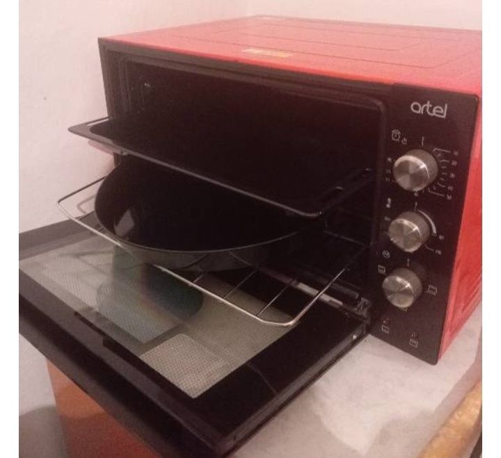 Настольная электропечь Artel MD 4218 E красный