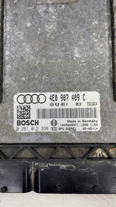 Компютър двигател AUDI A8 4E0907409C