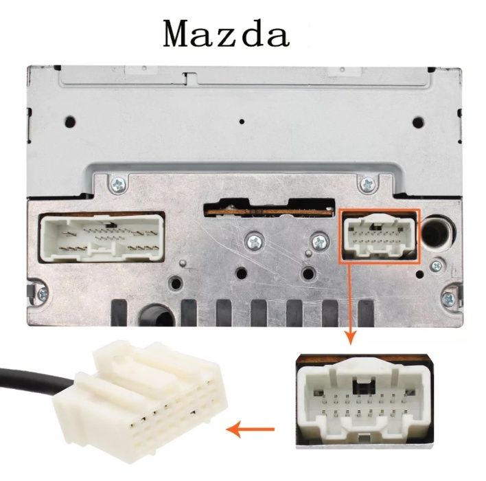 Дигитален чейнджър за Mazda USB AUX SD Bluetooth