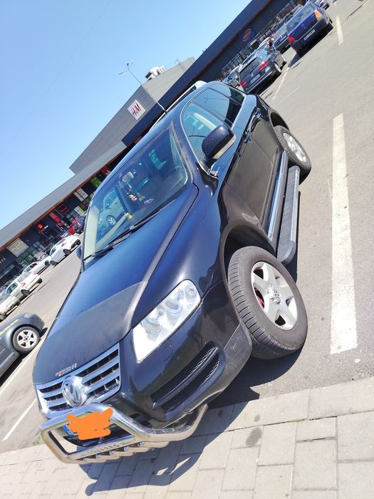 Vw Touareg  2.5, R5, impecabil, negru, an 2005, acte la zi și fiscal