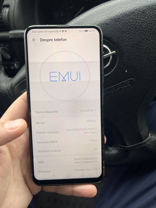 Honor 9X pentru piese sau se poate folosi si asa