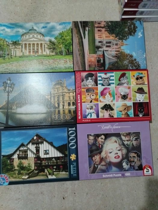 Puzzle 1000 piese Diferite