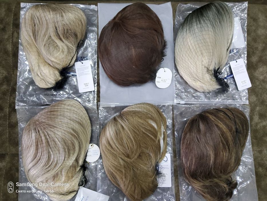 Осенние скидки! Красивые парики, хвосты накладные