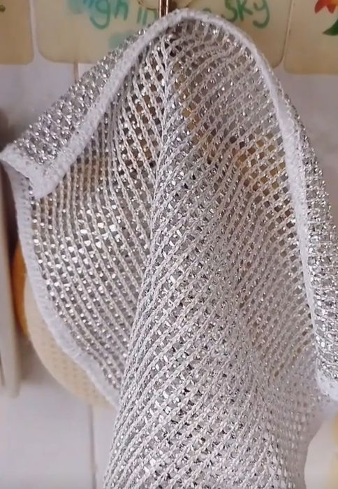 Узелковая сетка для мытья посуды