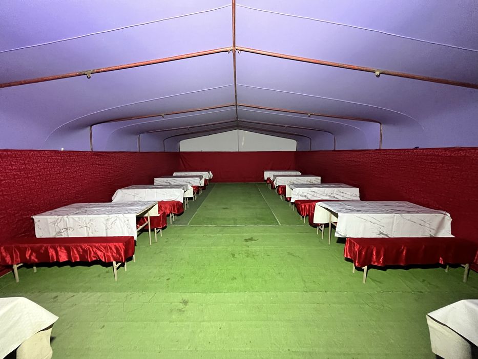 Юрта. Ағаш үй. Темір үй. Палатка