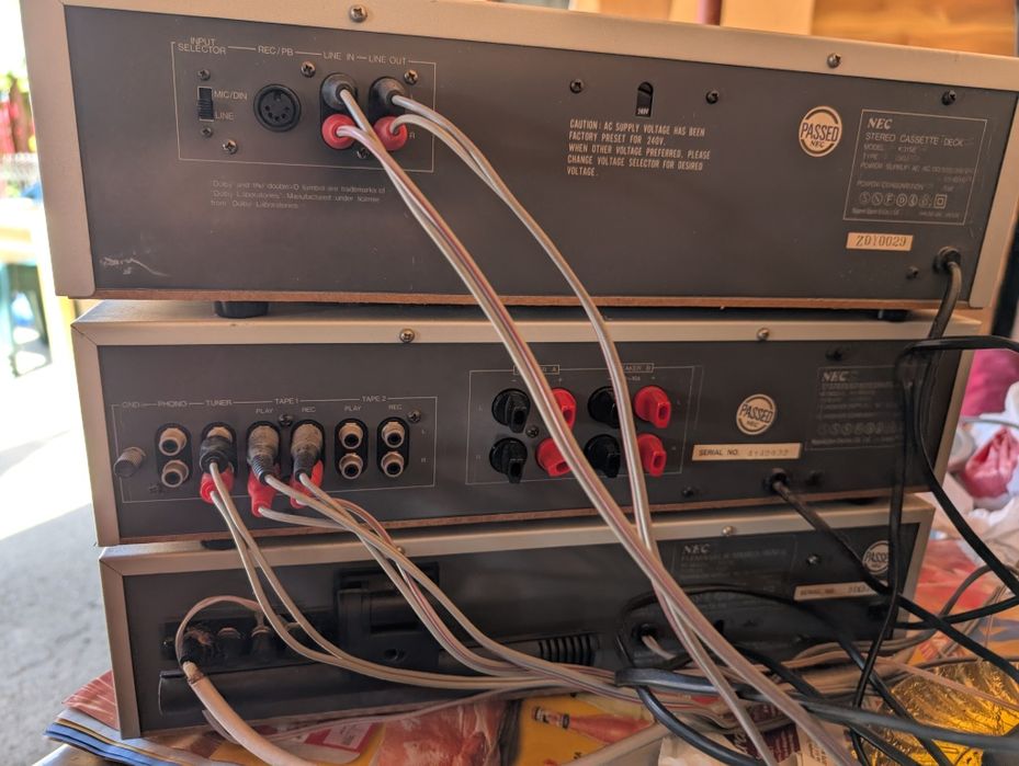 Nec technics amplificator Authentic series