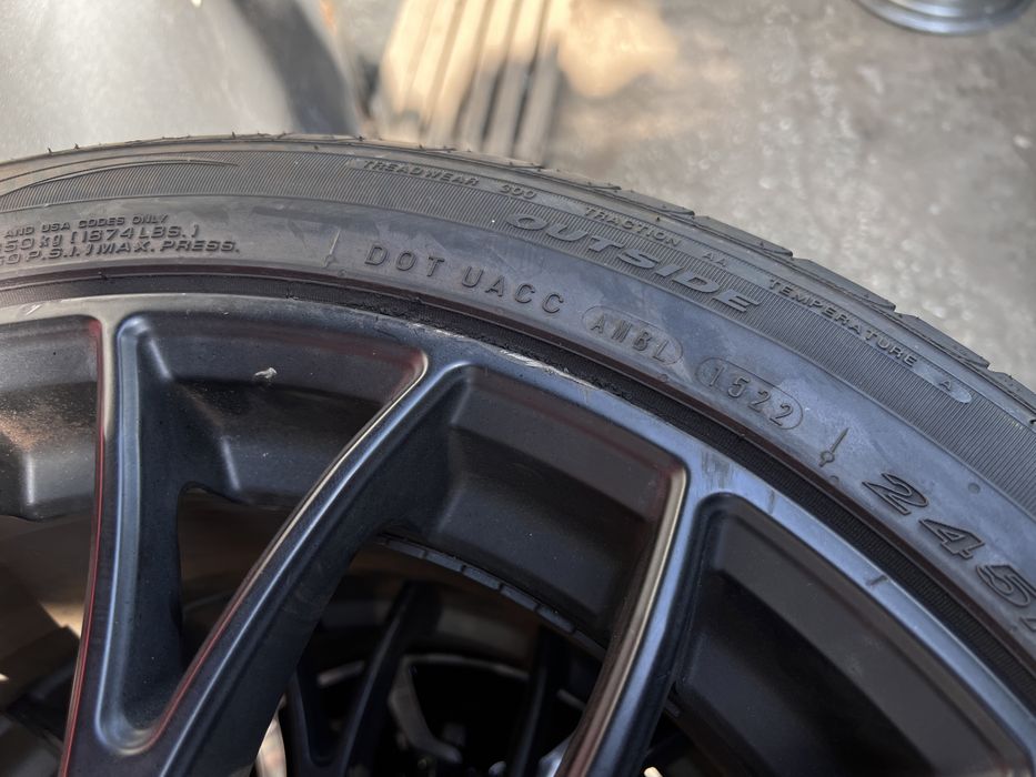 245/45/19 2 броя летни гуми Nexen Dot 22/7mm грайфер.