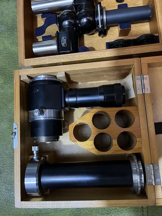 Dispozitiv de microfotografie Carl Zeiss pentru film