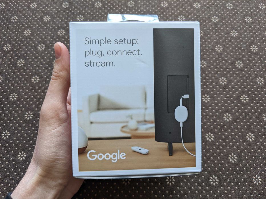 Медиаплеер Chromecast with Google TV 2/8GB 4K