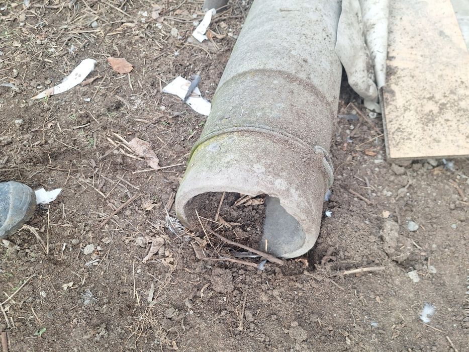 Труба асбестовая б.у, 220 мм, 196 см.