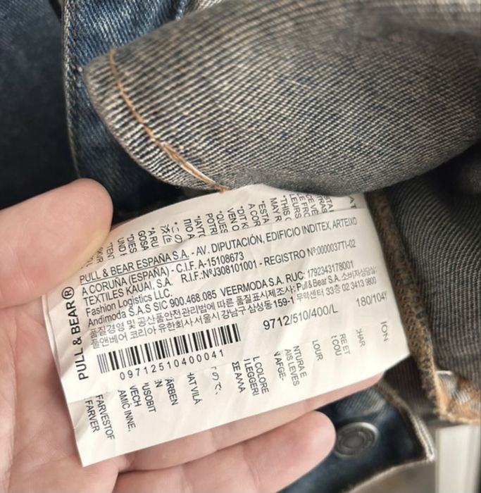 Jacheta Denim Pull and Bear nr L noua