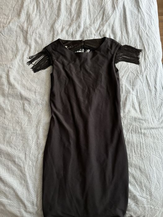 Къса черна рокля Junona