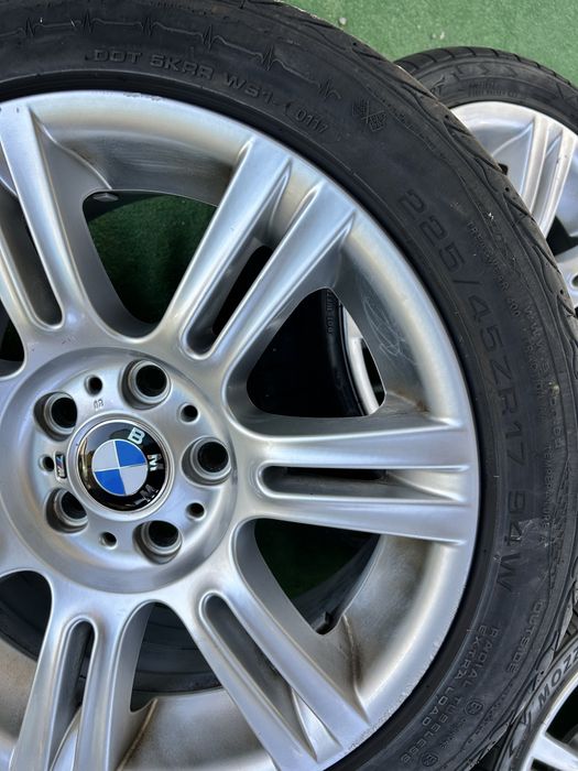 5x120 17 оргинални спорт пакет М кови за BMW със летни гуми
