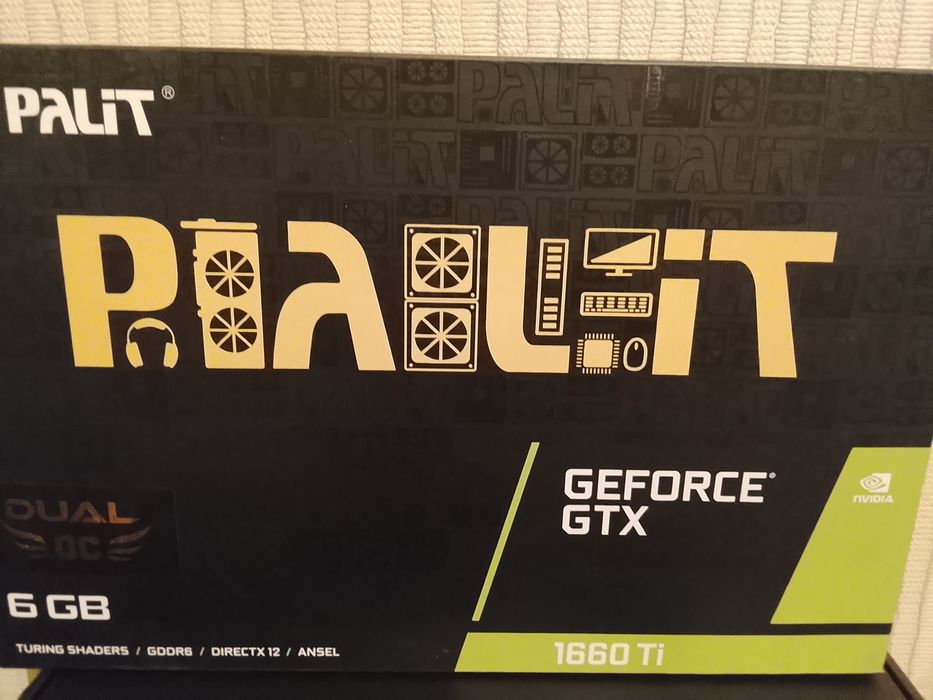 Видеокарта Geforce GTX 1660 TI