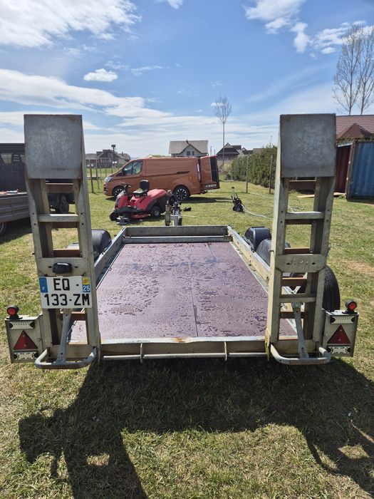 Trailer, platformă utilaje 3,5 tone