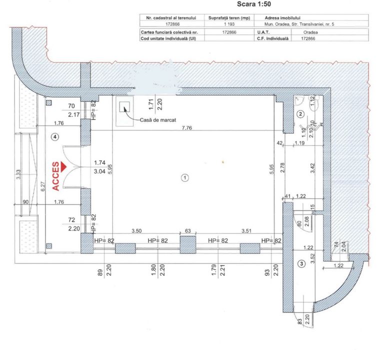 Spatiu comercial de inchiriat, Rogerius, langa Pelican,