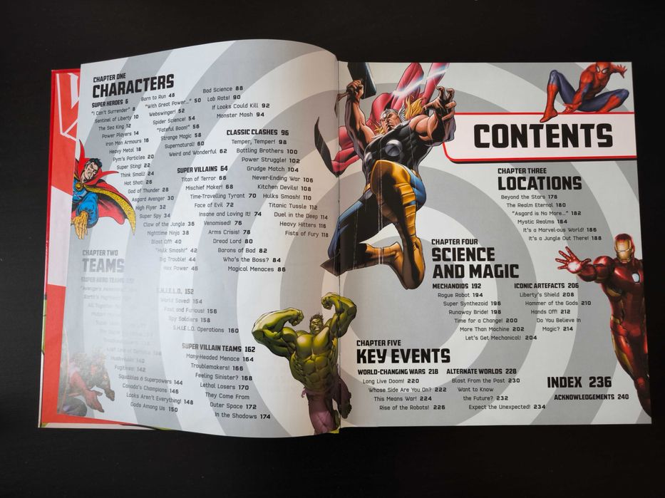 Албум Marvel лукс супер герои Хълк Спайдърмен Тор