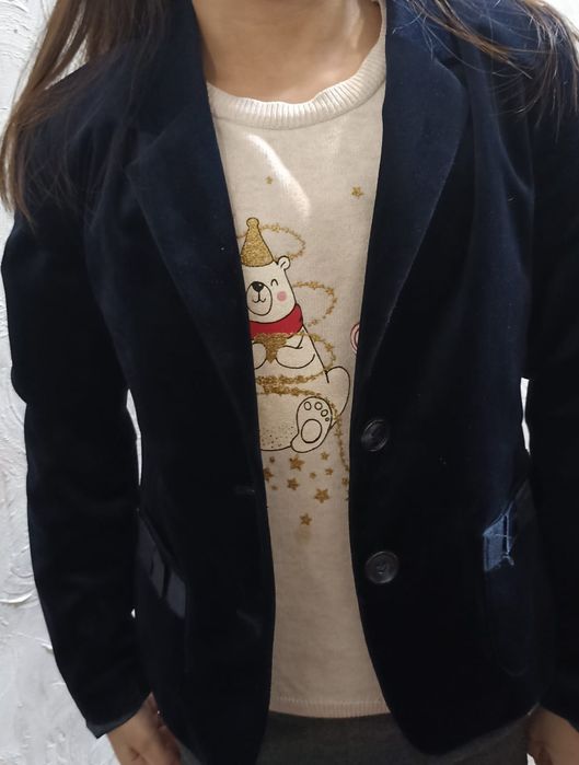 Пиджак девочки вельвет Angelher девочка