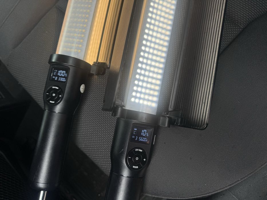 Godox LC500, 2 buc+telecomanda