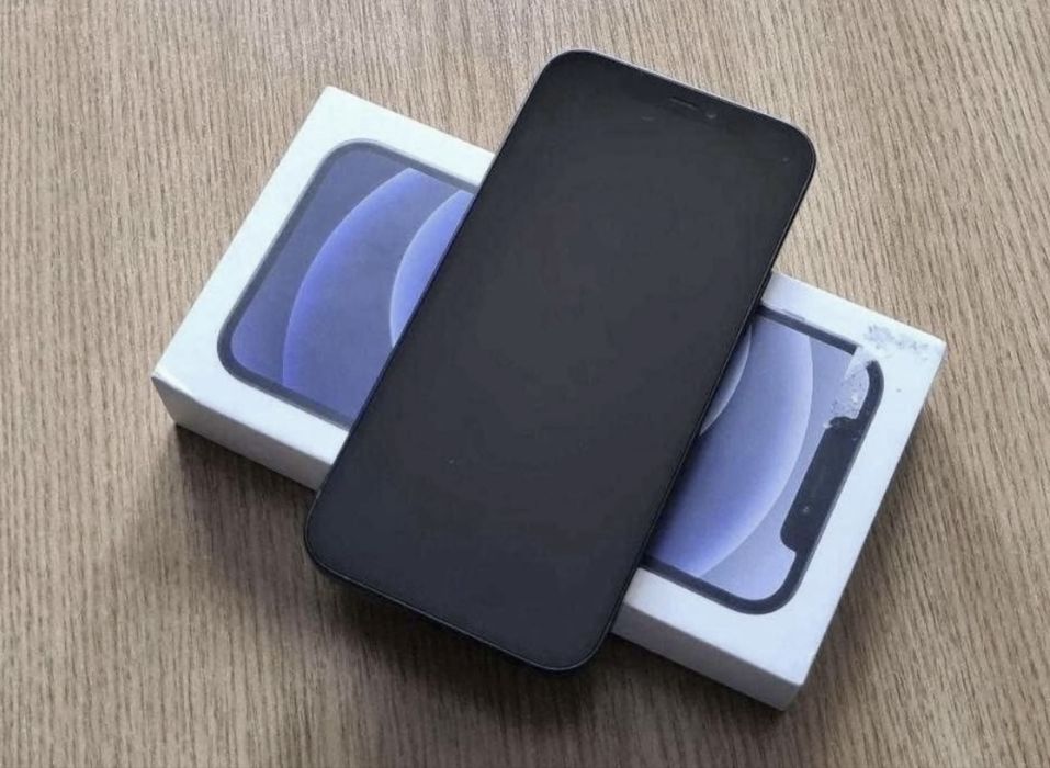 Iphone 12 Black 5G; Impecabil; Bateria 90%