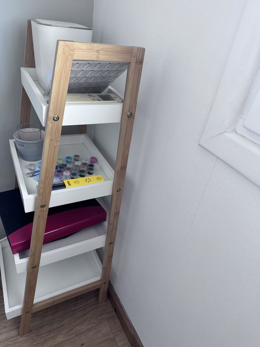 Rafturi moderne bambus Corp mobilier depozitare