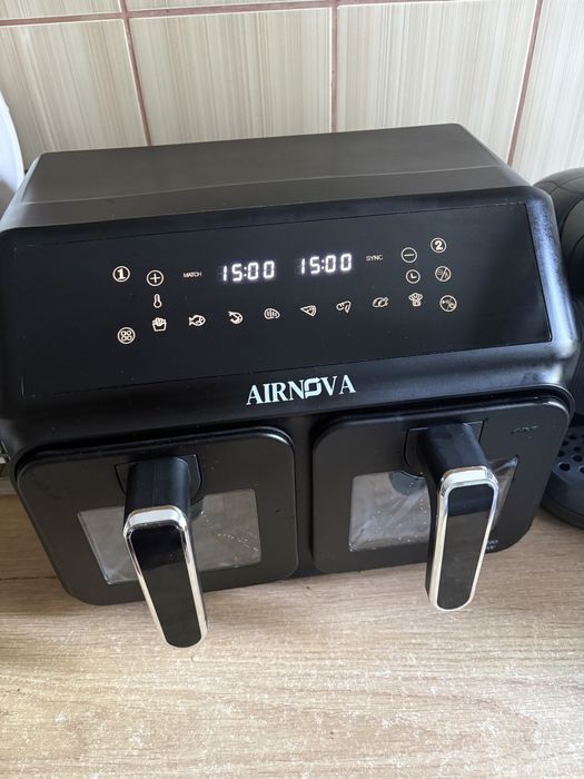 Friteuză cu aer cald AIRNOVA Dual Zone