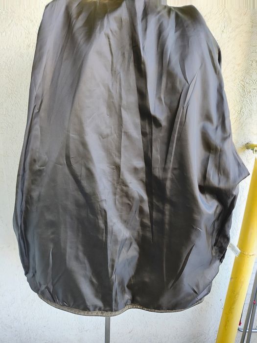 Haina din piele întoarsă verde/kaki/maro