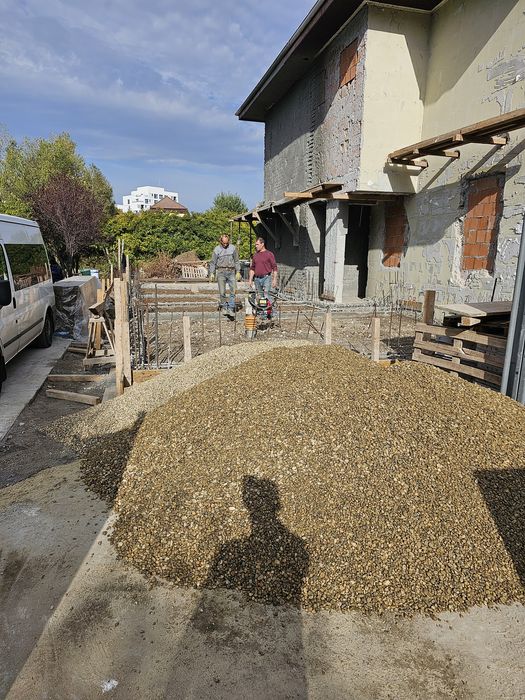 Nisip balastru mărgăritar sort concasat  Ilfov București sector 1 2 3