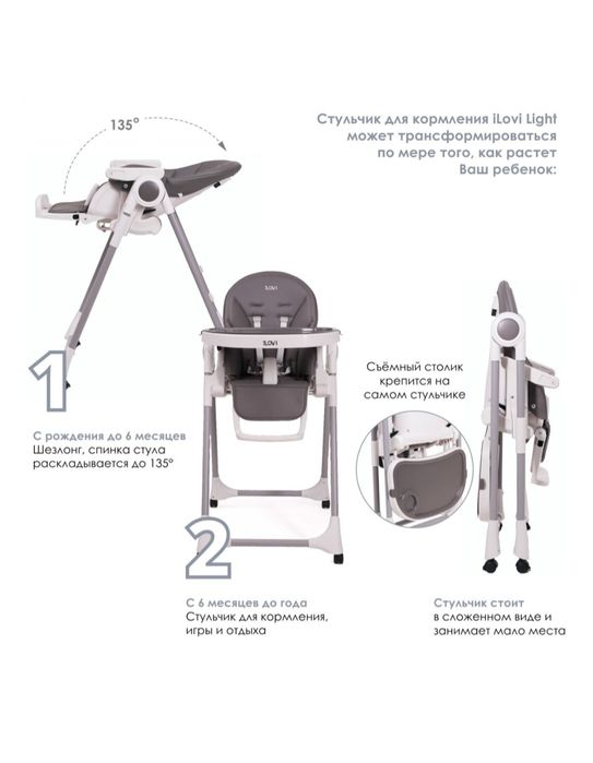 Стульчик для кормления ребенка