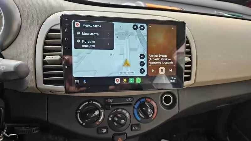 Мултимедия 9″ Android 14 за NISSAN MICRA K12 CARPLAY навигация RDS DSP
