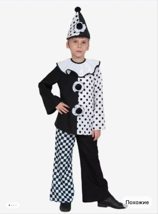 Детский костюм Пьеро