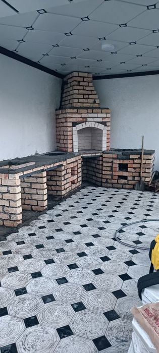 Строим летние кухни быстро. Ёзги ошхона курамиз
