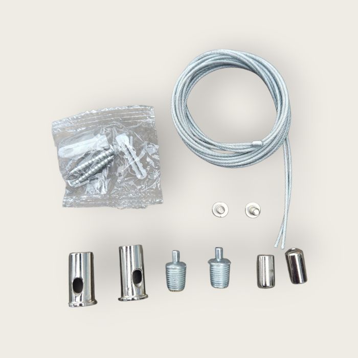 Комплект метални въжета за висящ монтаж на LED осветителни тела