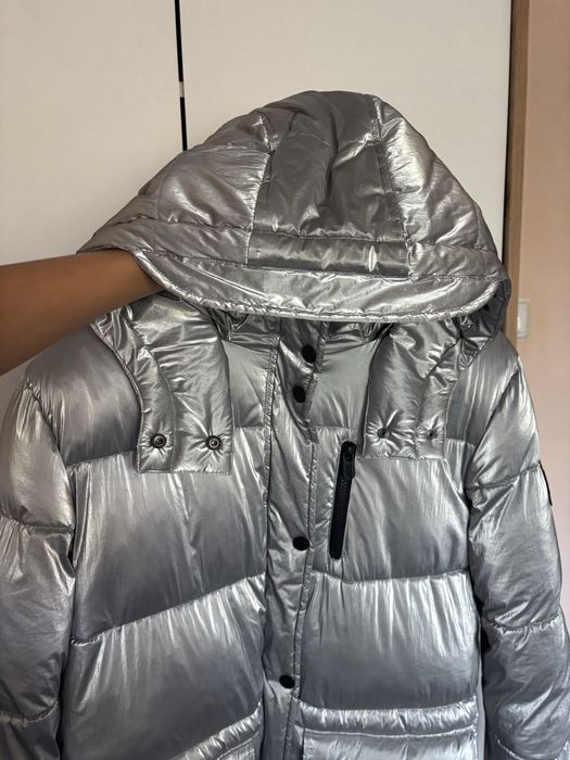 Зимно сребристо яке Comma