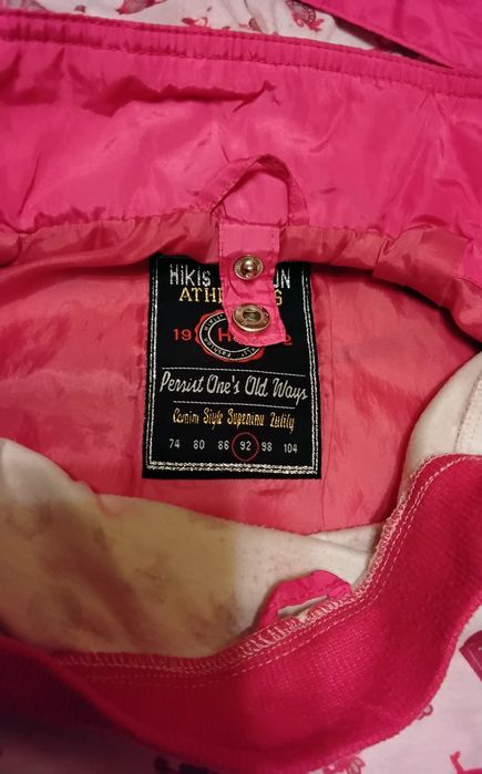 2 în 1 jachetă fetițe, măs 92