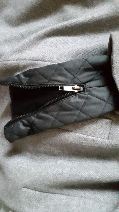 Пальто ZARA BASIC, made in Morocco, шерстяное.