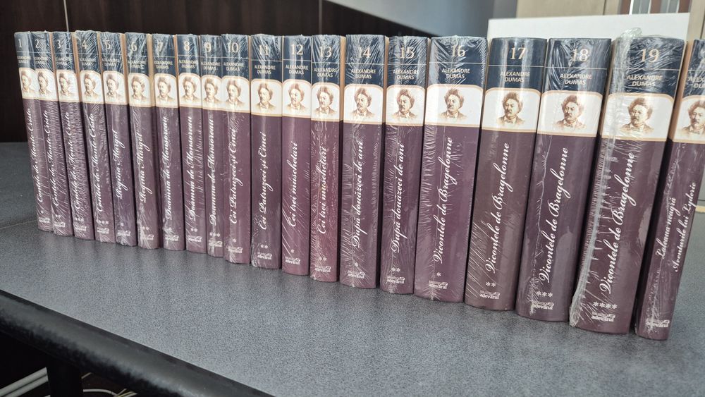 Colecția completă Alexandre Dumas - 20 Volume - Editura Adevărul (NOI / SIGILATE)