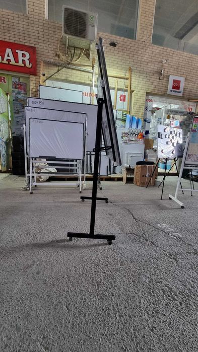 Magnitli marker doska / Orqasi melovoy / Barcha razmerlar bor!