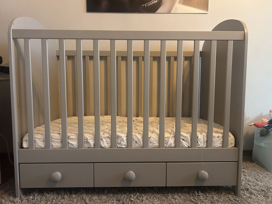 Pătuț cu sertar,ikea