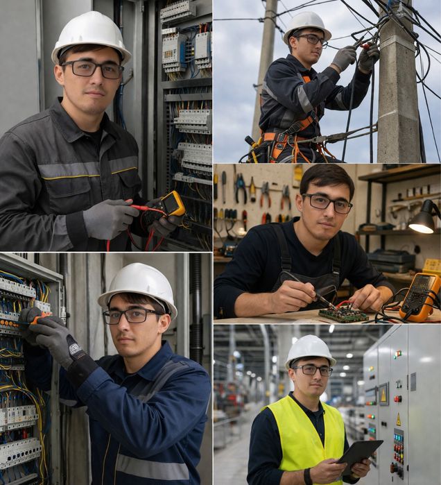 УСЛУГИ ЭЛЕКТРИКА Электрик Шымкент Электрик недорого