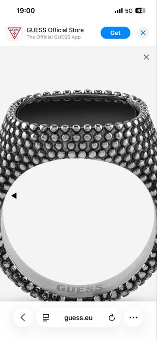 Мъжки пръстен Guess