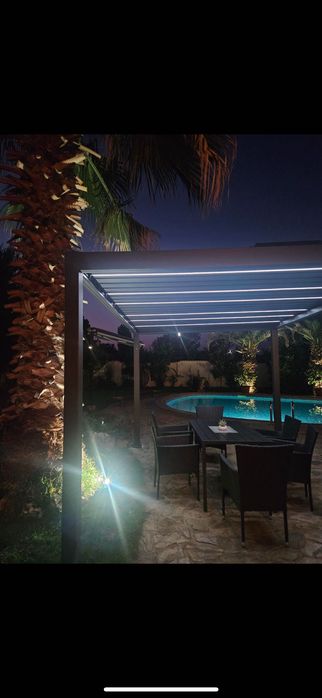 пергула-тента алуминиева