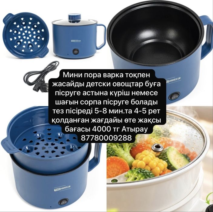 Мини паровар и казан 4000