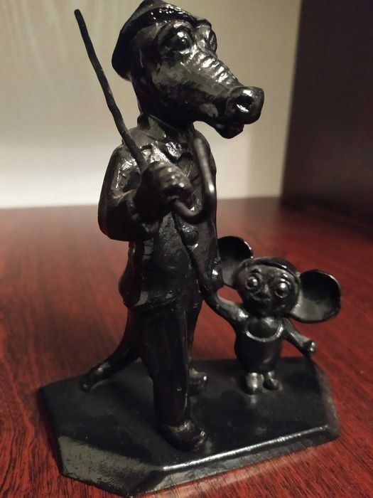 Статуэтка Крокодил Гена и Чебурашка