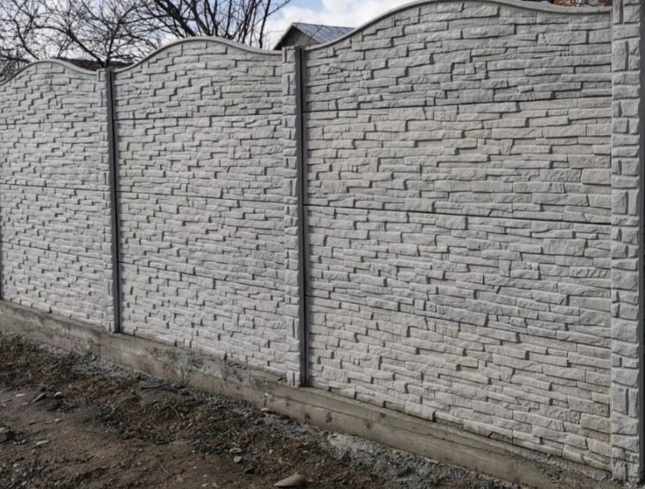 Gard placi beton/prefabricate