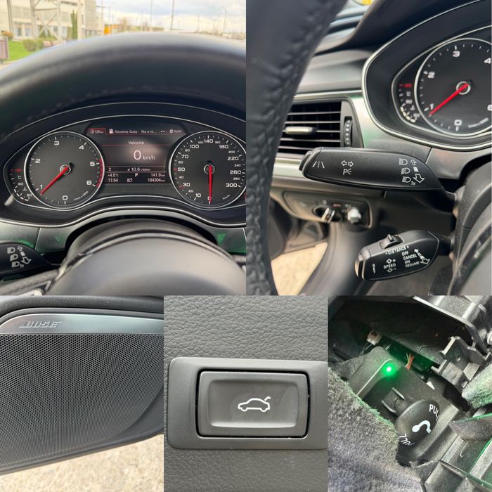 AUDI A6 2.0 TDI Euro 6 190Cp 2014 /S-line/Matrix/Bosse/Distronic/Lanne/Side/Panoramic/Head up Display/Perne/Vebasto/