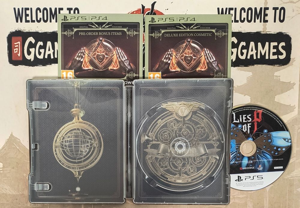 Lies of P Deluxe steelbook Edition PS5