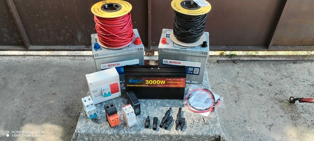 Инвертор 3000 W пълна синусоида+акумулатор и мн. други ТОП предложения