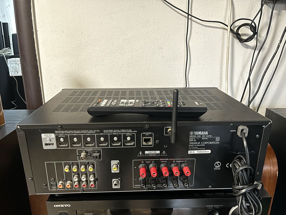 Yamaha RX-V479 4k/5.1/Bluetooth/wifi/Airplay/Arc/usb etc.