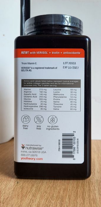 Verisol COLLAGEN Orginal amerkanskiy vitamin